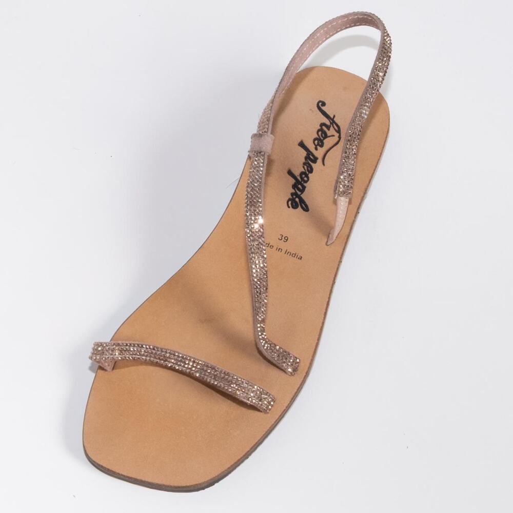 Free People Minimal Crystal Sandals - Picture 4 of 5